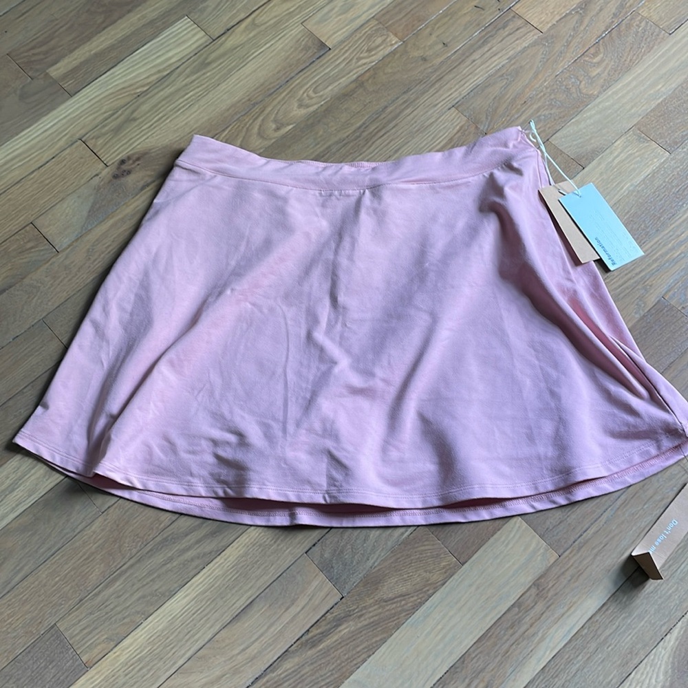 Reformation pink skort NWT